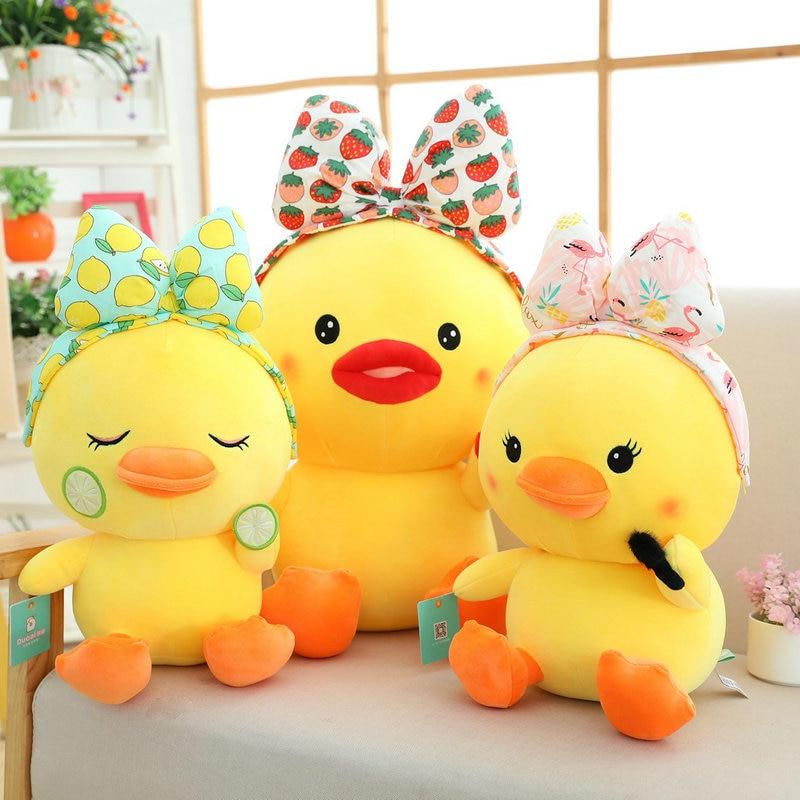 Makeup Cute Yellow Duck Plushies Plushie Depot