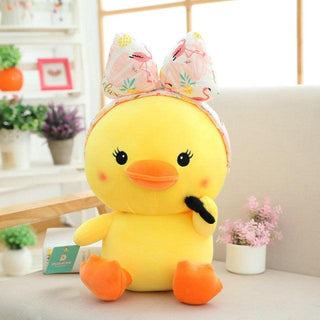 Makeup Cute Yellow Duck Plushies Lash duck doll - Plushie Depot
