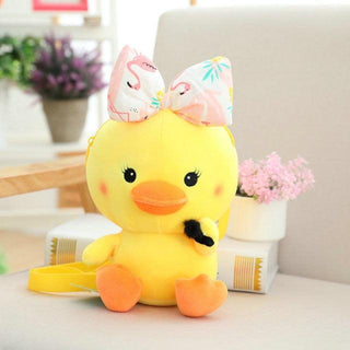 Makeup Cute Yellow Duck Plushies lash crossbody bag - Plushie Depot
