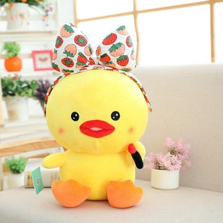 Makeup Cute Yellow Duck Plushies lip duck doll - Plushie Depot