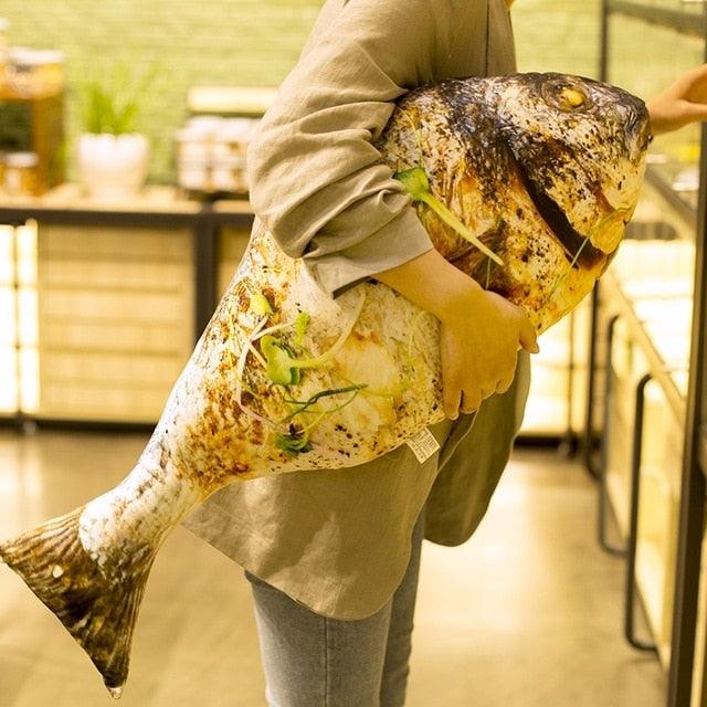 Giant Fish 3D Plush Toy Default Title Plushie Depot