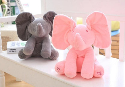 Robots Pet Electric Elephant Toys, Ears Move Music Baby Animal Plushie Depot
