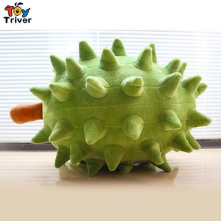 Creative Durian Fruit Plush Toys green Plushie Depot