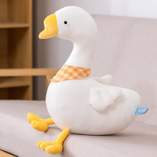 Lovely White Goose Duck Plush Toys white Stuffed Animals - Plushie Depot