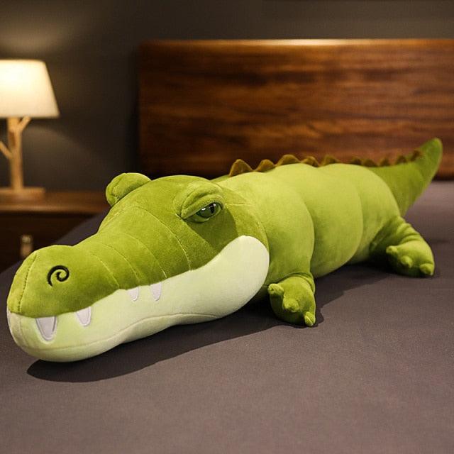 Ferocious Alligator Plush Toy green Stuffed Animals Plushie Depot