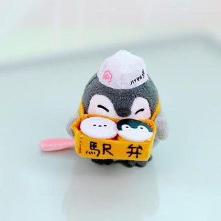 Kawaii Penguin Plush Keychains 8cm white hat 2 Plushie Depot