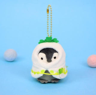 Kawaii Penguin Plush Keychains 7cm carrot 2 Plushie Depot
