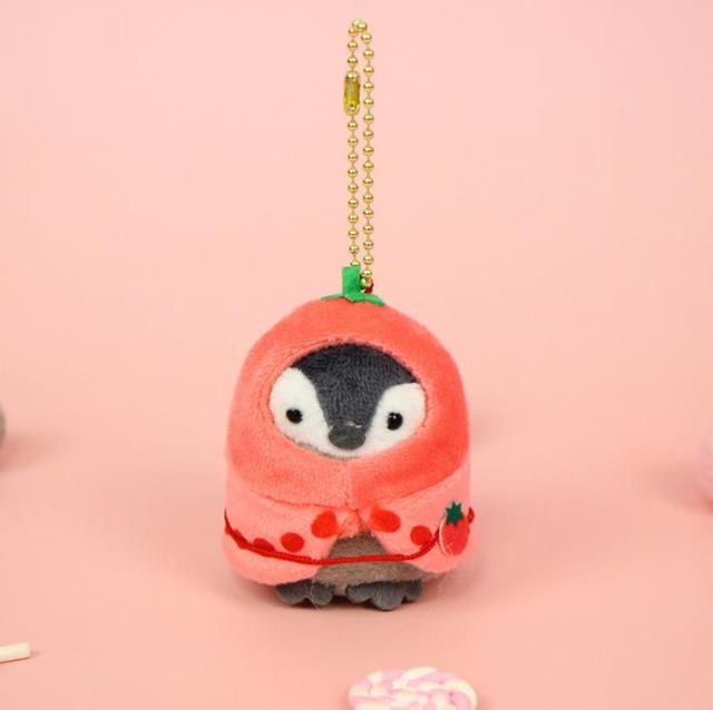 Kawaii Penguin Plush Keychains 7cm tomato 1 Keychains Plushie Depot