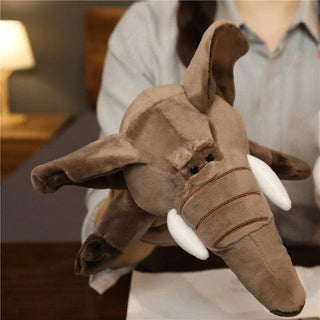 10.6" Educational Animals Hand Puppet Cloth Toy Dolls Elephant Plushie Depot