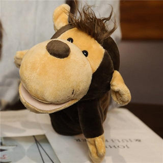 10.6" Educational Animals Hand Puppet Cloth Toy Dolls Monkey Plushie Depot