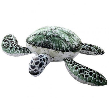 4" - 12" Realistic Ocean Sea Turtle Stuffed Animal Plush Toy Doll Dark Green Stuffed Animals Plushie Depot
