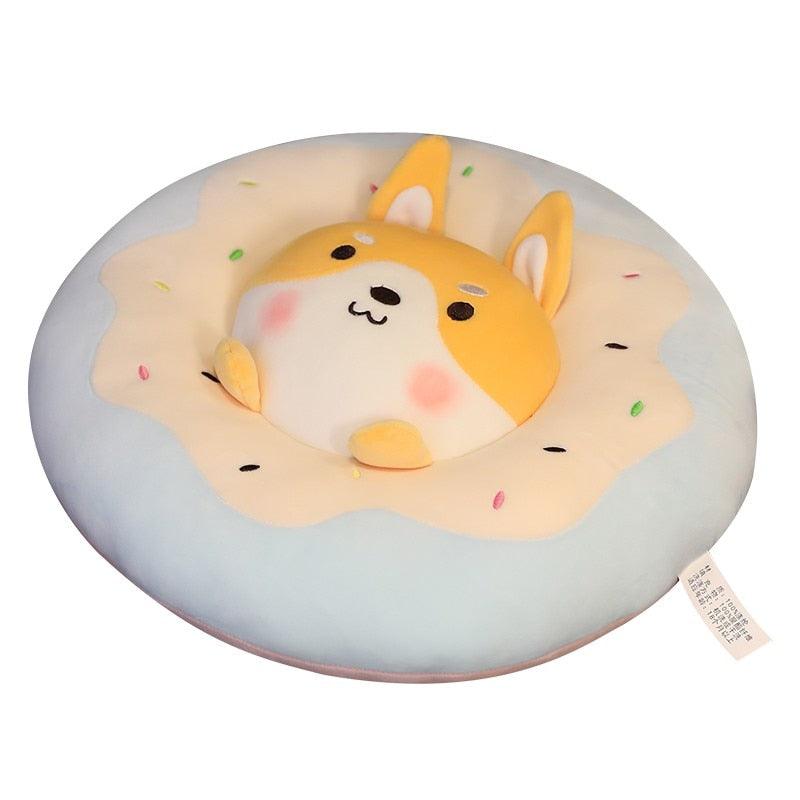 Creative Donut Round Shape Pillow Pillows Plushie Depot
