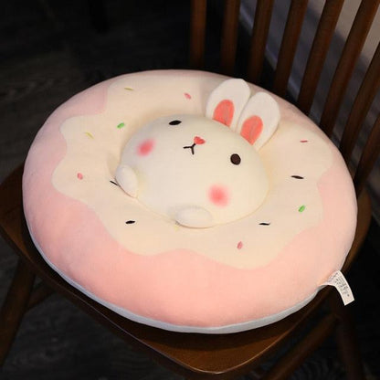 Creative Donut Round Shape Pillow B Pillows Plushie Depot
