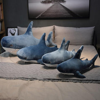 Giant Pillow Animal Shark Plush Toy - Plushie Depot