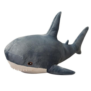 Giant Pillow Animal Shark Plush Toy Blue Plushie Depot