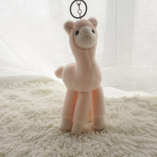 Alpaca Plush Toy Keychain 2 Plushie Depot