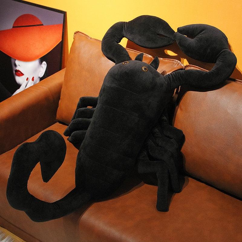 Lifelike Giant Black Scorpion Plush Toys Stuffed Animals - Plushie Depot