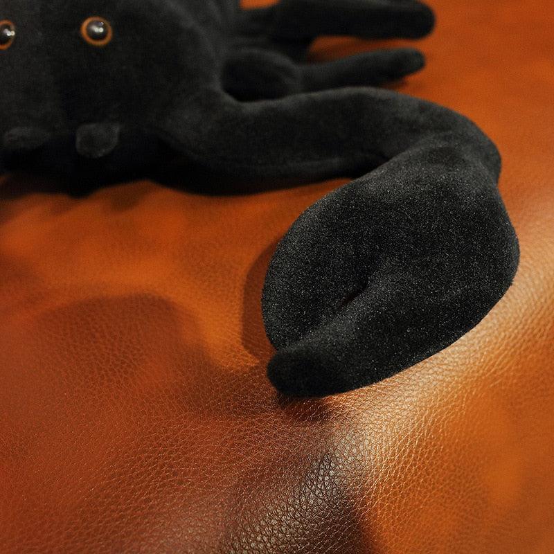 Lifelike Giant Black Scorpion Plush Toys Stuffed Animals Plushie Depot