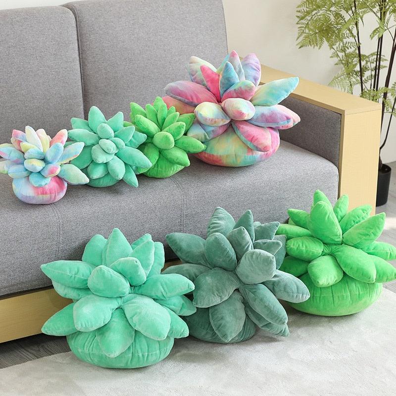 Lifelike Succulent Plants Plushies Stuffed Animals Plushie Depot
