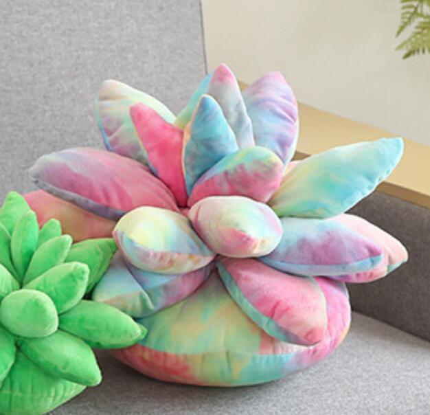 Lifelike Succulent Plants Plushies colorful Stuffed Animals Plushie Depot