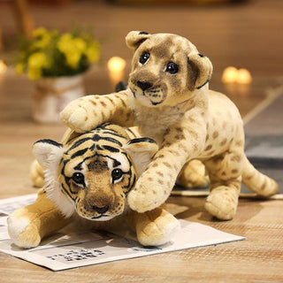 Adorable Best Friend Leopard and Tiger Plushies Plushie Depot