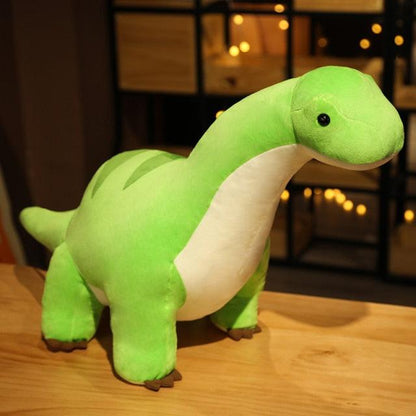 Cartoon Cute Dinosaur Plush Toys 27" green Stuffed Animals Plushie Depot