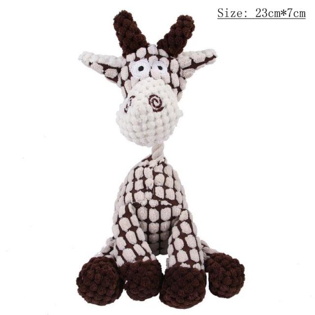 Fun Pet Toy Donkey Corduroy Shaped, Chew Toy For Puppy A Plushie Depot