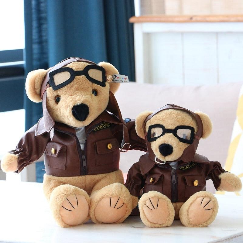 Teddy Bear Pilot Stuffed Animals Teddy bears Plushie Depot