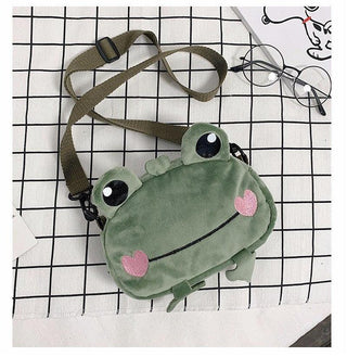 Kawaii Frog Crossbody Bag - Plushie Depot