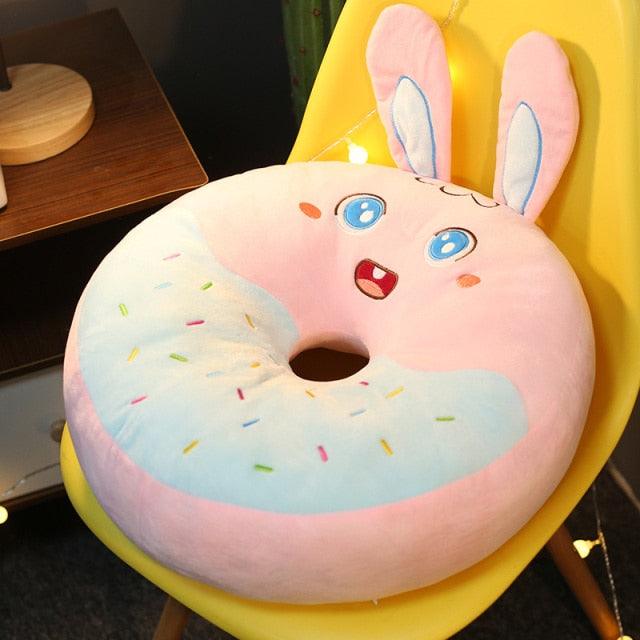 Kawaii Animal Cartoon Donut Plushies Bunny Stuffed Animals Plushie Depot