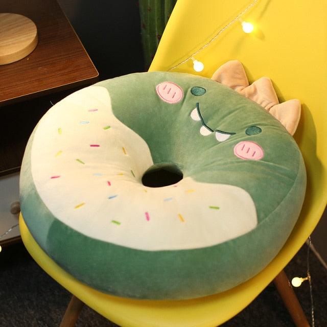 Kawaii Animal Cartoon Donut Plushies Dino Stuffed Animals Plushie Depot