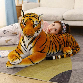 Large Realistic Tiger Plush Toys Plushie Depot