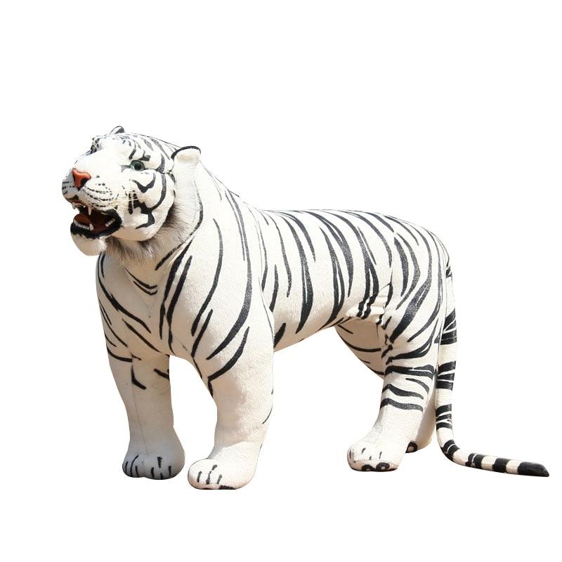 43" / 110 CM Jumbo Simulation Tiger Plush Toy Stuffed Animals Plushie Depot