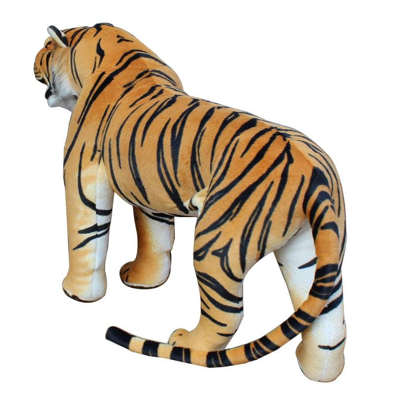 43" / 110 CM Jumbo Simulation Tiger Plush Toy Stuffed Animals Plushie Depot