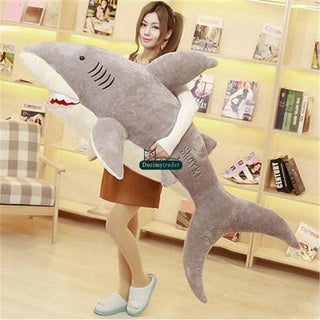 Super Jumbo Giant Shark Plush Doll for Kids Default Title - Plushie Depot
