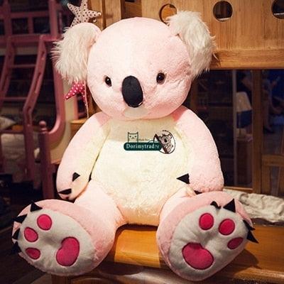 Giant Animal Koala Plush Toy Pink Plushie Depot
