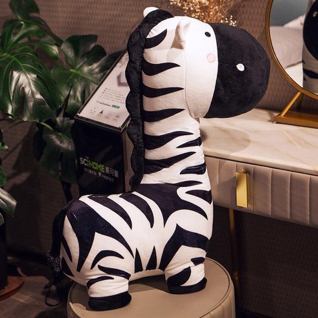 Giant Zebra Plushy toy Default Title Plushie Depot