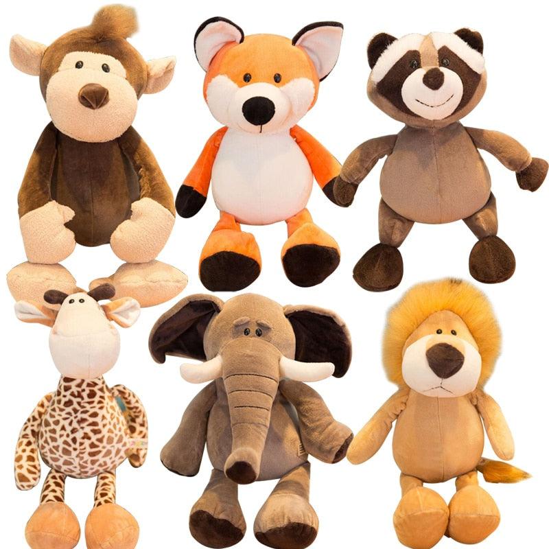 9.5" - 14" Forest Animals Stuffed Plush Dolls for Kids Stuffed Animals Plushie Depot