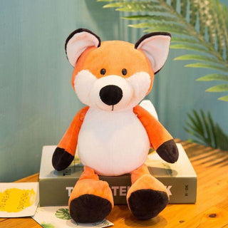 9.5" - 14" Forest Animals Stuffed Plush Dolls for Kids fox Stuffed Animals - Plushie Depot