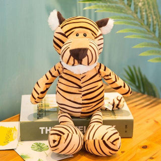 9.5" - 14" Forest Animals Stuffed Plush Dolls for Kids tiger Plushie Depot