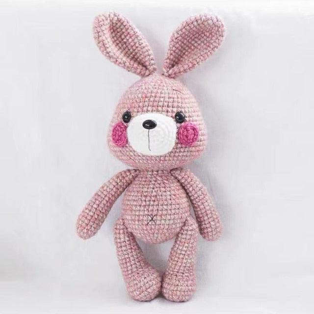 handmade panda and Fox Amigurumi fox Crochet Knitted Stuffed animals for kids rabbit Plushie Depot