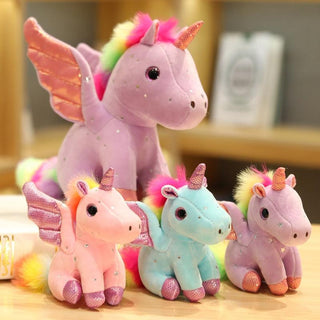 Angel Unicorn Cartoon Plush Key Chain Toys - Plushie Depot