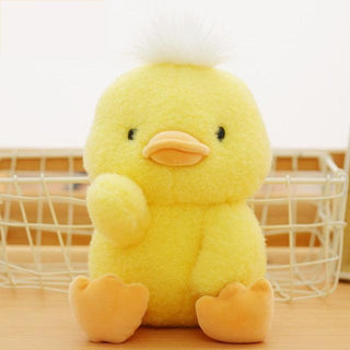 Lovely Sitting Duck Plush Toys Yellow Plushie Depot