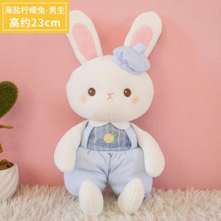 Rabbits Couple Dress Plush Toy 15'' bunny boy Plushie Depot