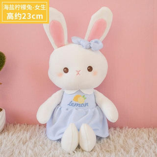 Rabbits Couple Dress Plush Toy 15'' bunny girl Plushie Depot