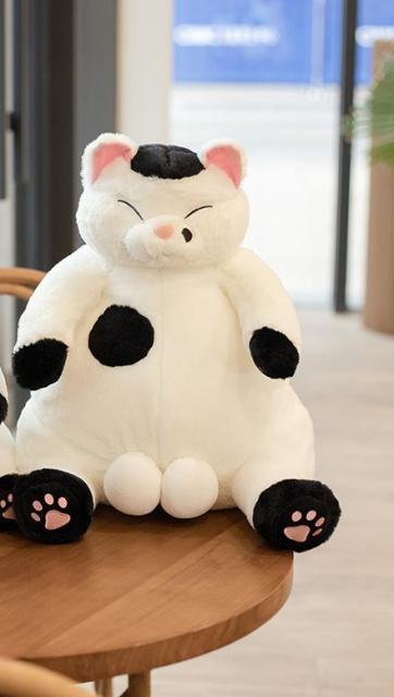 Lazy One Cute Stuffed Yeti, Critter Plushies for Kids, Pillow, Soft, Cuddley