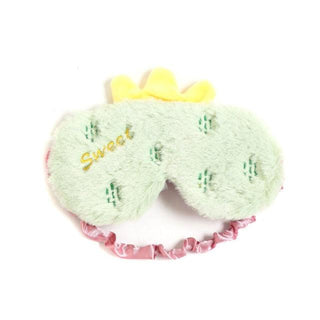Fruit Strawberry Pineapple Carrot Cactus Strawberry Plush Cute Sleeping Mask Model 5 Sleep Masks - Plushie Depot
