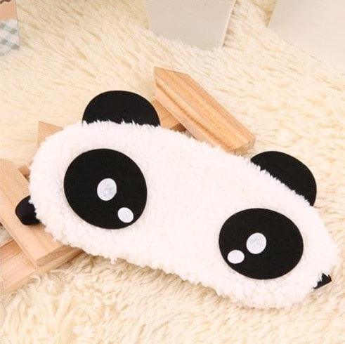 Plush Panda Eye Sleep Mask pathetic Panda Sleep Masks Plushie Depot