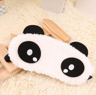 Plush Panda Eye Sleep Mask pathetic Panda Plushie Depot