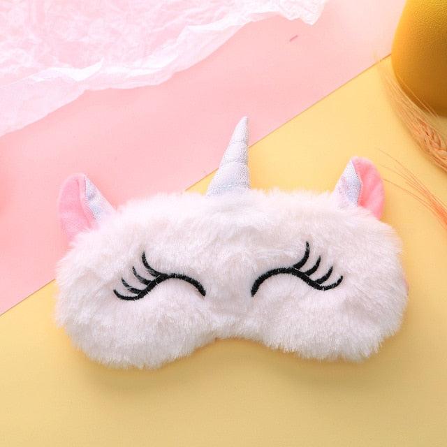 Cute Unicorn Plushy Sleep Masks, Great for Gifts for All Ages E Sleep Masks Plushie Depot